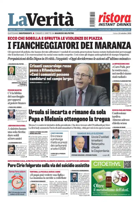 Cover of La Verita (Italia)