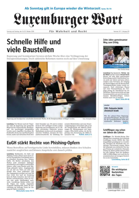 Cover of Luxemburger Wort