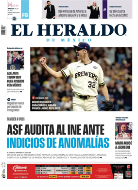 Cover of El Heraldo de Mexico