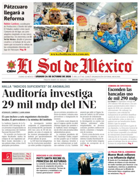 Cover of El Sol de Mexico