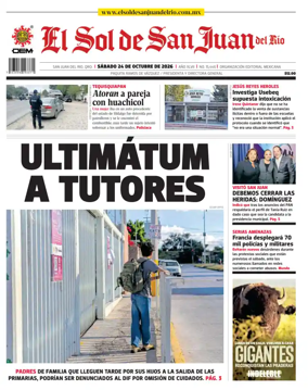 Cover of El Sol de San Juan del Rio