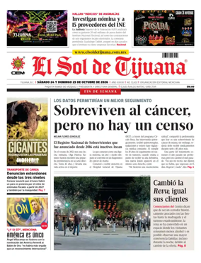 Cover of El Sol de Tijuana