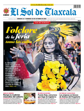 Cover of El Sol de Tlaxcala
