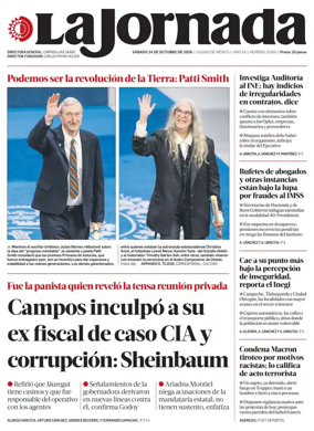 Cover of La Jornada