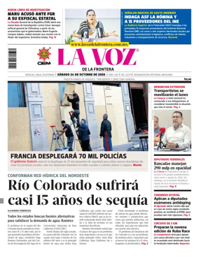 Cover of La Voz de la Frontera