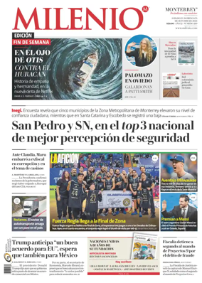 Cover of Milenio Monterrey