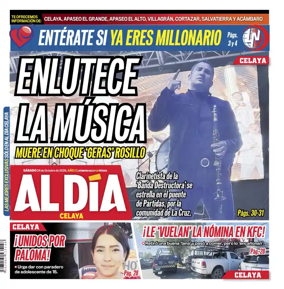 Cover of Periodico Al Dia (Celaya)