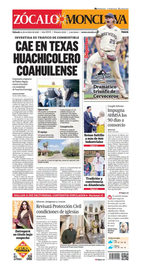 Cover of Zocalo Monclova
