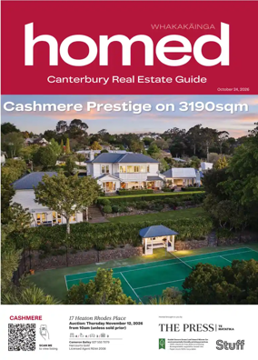 Cover of Homed Canterbury Region