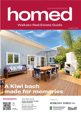 Cover of Homed Waikato Region