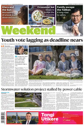 Cover of Manawatu Standard