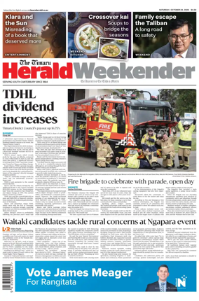 Cover of The Timaru Herald