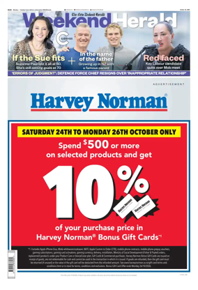 Cover of Weekend Herald