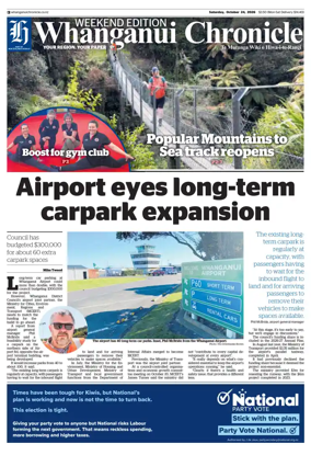 Cover of Whanganui Chronicle