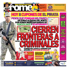Cover of Diario Trome