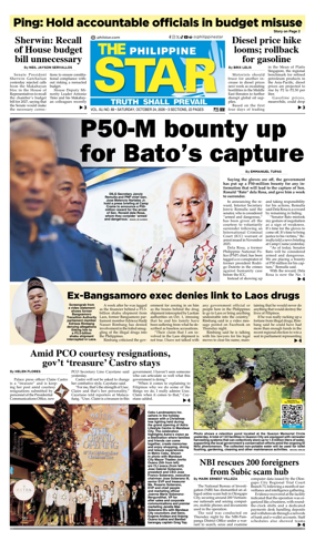 Cover of The Philippine Star