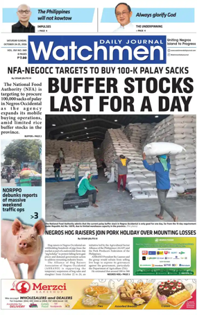 Cover of Watchmen Daily Journal