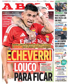Cover of A BOLA (Portuguese)