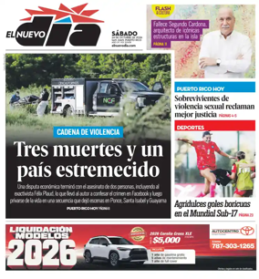 Cover of El Nuevo Dia