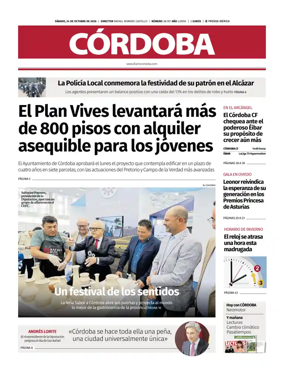 Cover of Diario Cordoba