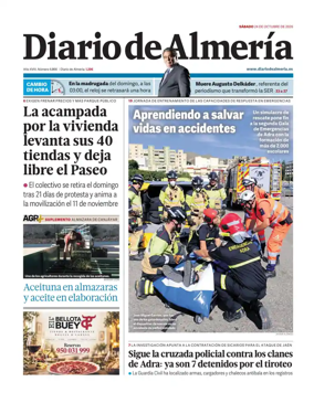 Cover of Diario de Almeria