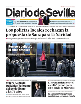 Cover of Diario de Sevilla