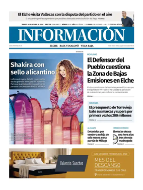 Cover of Diario Informacion (Elche y Vega Baja)