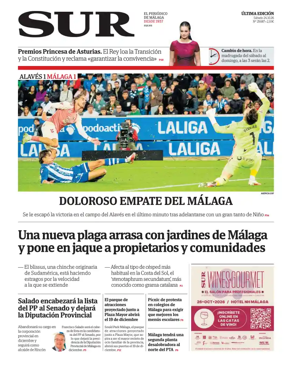 Cover of Diario Sur_Ultima