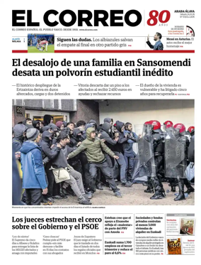 Cover of EL Correo (Alava)
