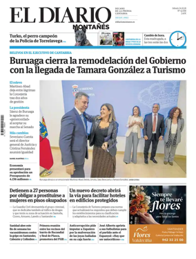 Cover of El Diario Montanes