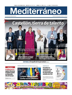Cover of El Periodico Mediterraneo