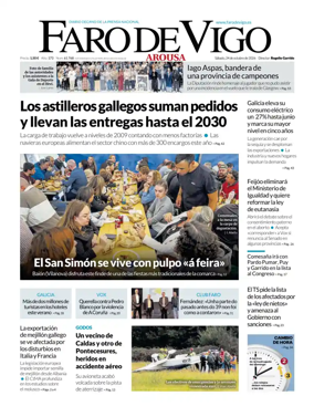 Cover of Faro de Vigo (Arousa)