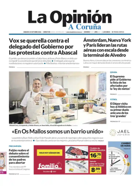 Cover of La Opinion de A Coruna