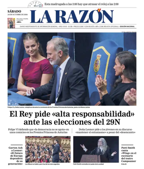 Cover of La Razon (1st Edition)
