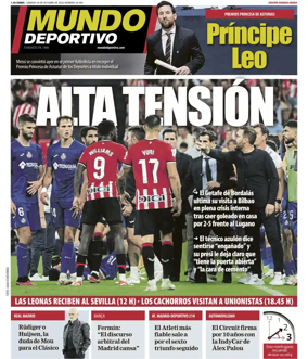 Cover of Mundo Deportivo (Bizkaia-Araba)