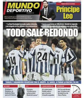 Cover of Mundo Deportivo (Gipuzkoa)