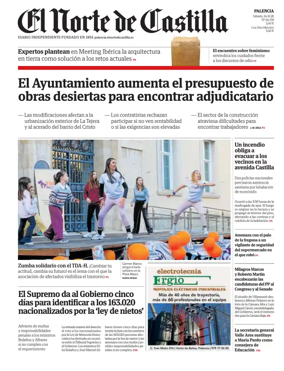 Cover of Norte de Castilla (Palencia)