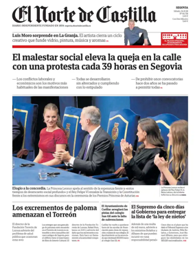 Cover of Norte de Castilla (Segovia)