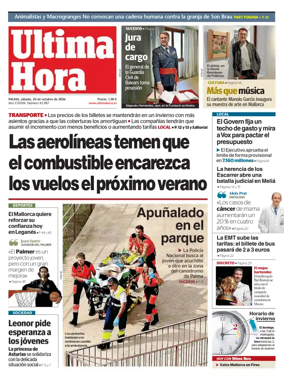 Cover of Ultima Hora