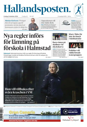 Cover of Hallandsposten