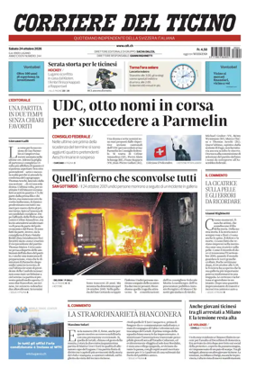 Cover of Corriere del Ticino