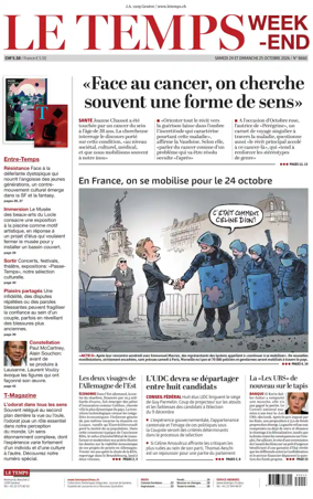 Cover of Le Temps