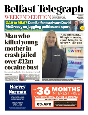 Cover of Belfast Telegraph