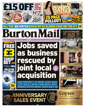 Cover of Burton Mail