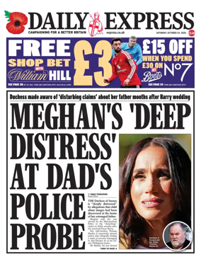 Cover of Daily Express