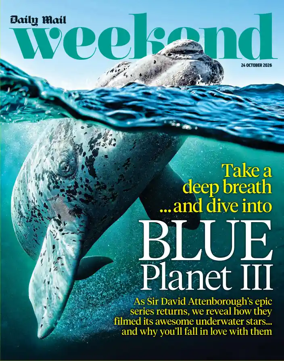 Cover of Daily Mail Weekend Magazine