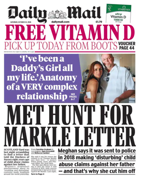 Cover of Daily Mail