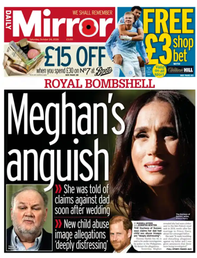 Cover of Daily Mirror