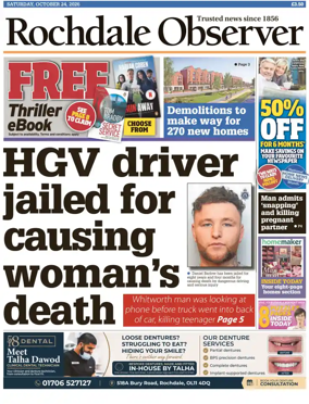 Cover of Rochdale Observer