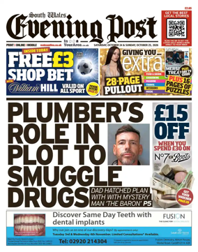 Cover of South Wales Evening Post
